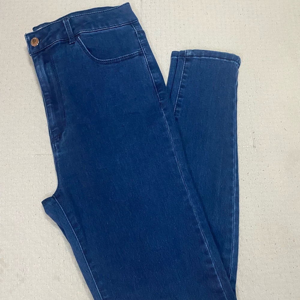 Medium dark wash jeans